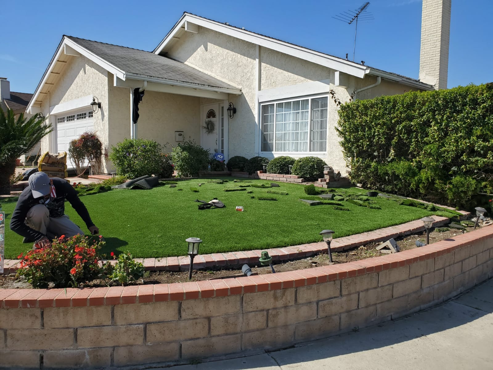 Artificial Grass Installation 